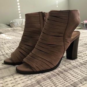 Open Heel Booties